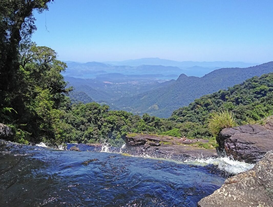 Cachoeira do Bracuí, em Bananal